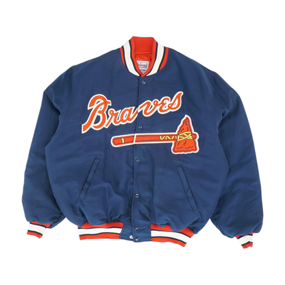 Vintage Atlanta Braves MLB Diamond Collection Varsity Bomber 90s