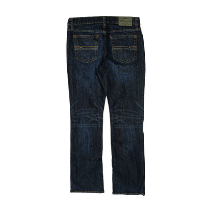 Navy Straight Jeans