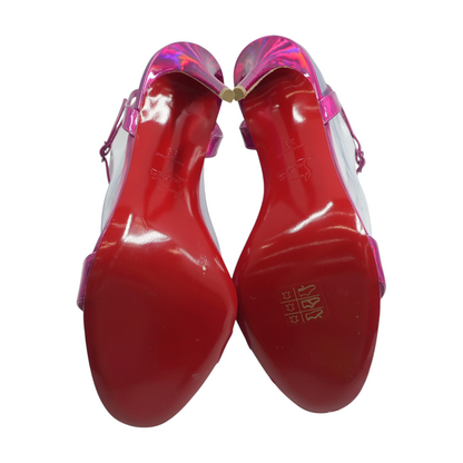 Pink Miss Z 100 mm Strappy Sandals