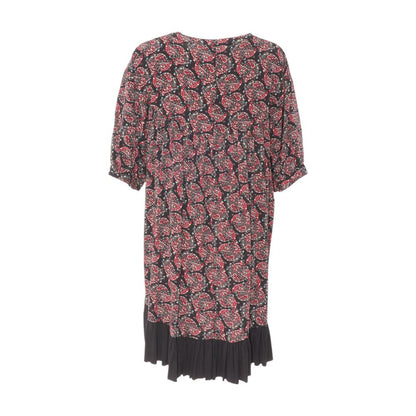 Black Paisley Mini Dress