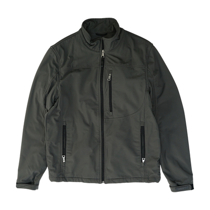 Gray Solid Jacket