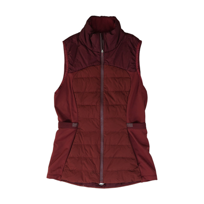 Maroon Solid Vest