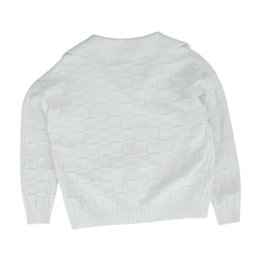 White Pullover Sweater