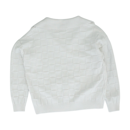 White Pullover Sweater