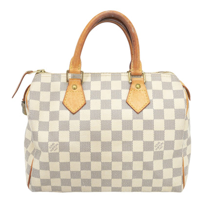 Cream Speedy 25 Handbag