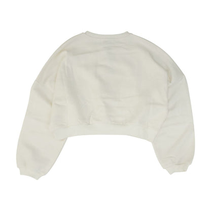 Ivory Embroidery Detail Sweatshirt