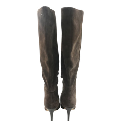 Brown Knee-High Boots