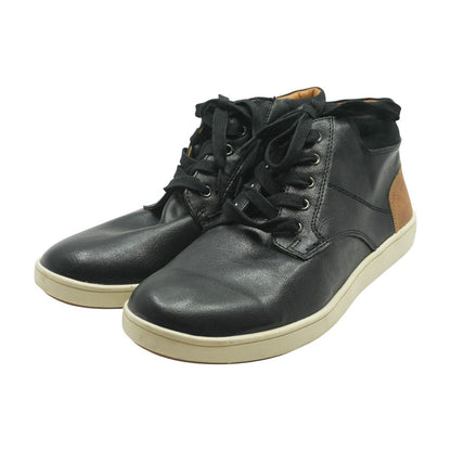 Fray Black High Top Athletic Shoes