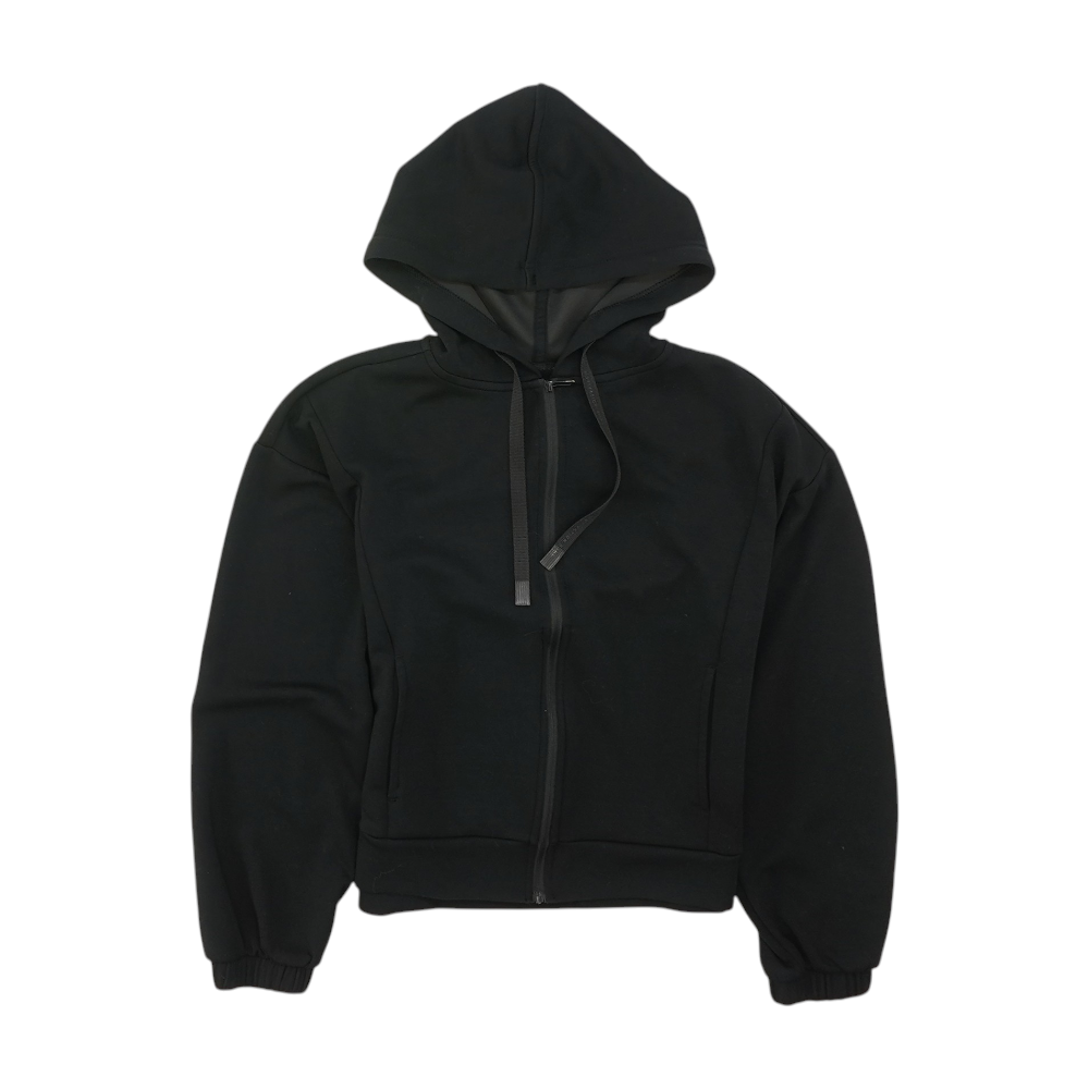 Black Solid Active Jacket