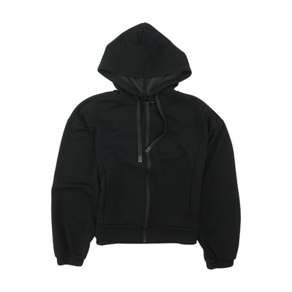 Black Solid Active Jacket