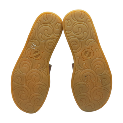 Brown Flat Sandals