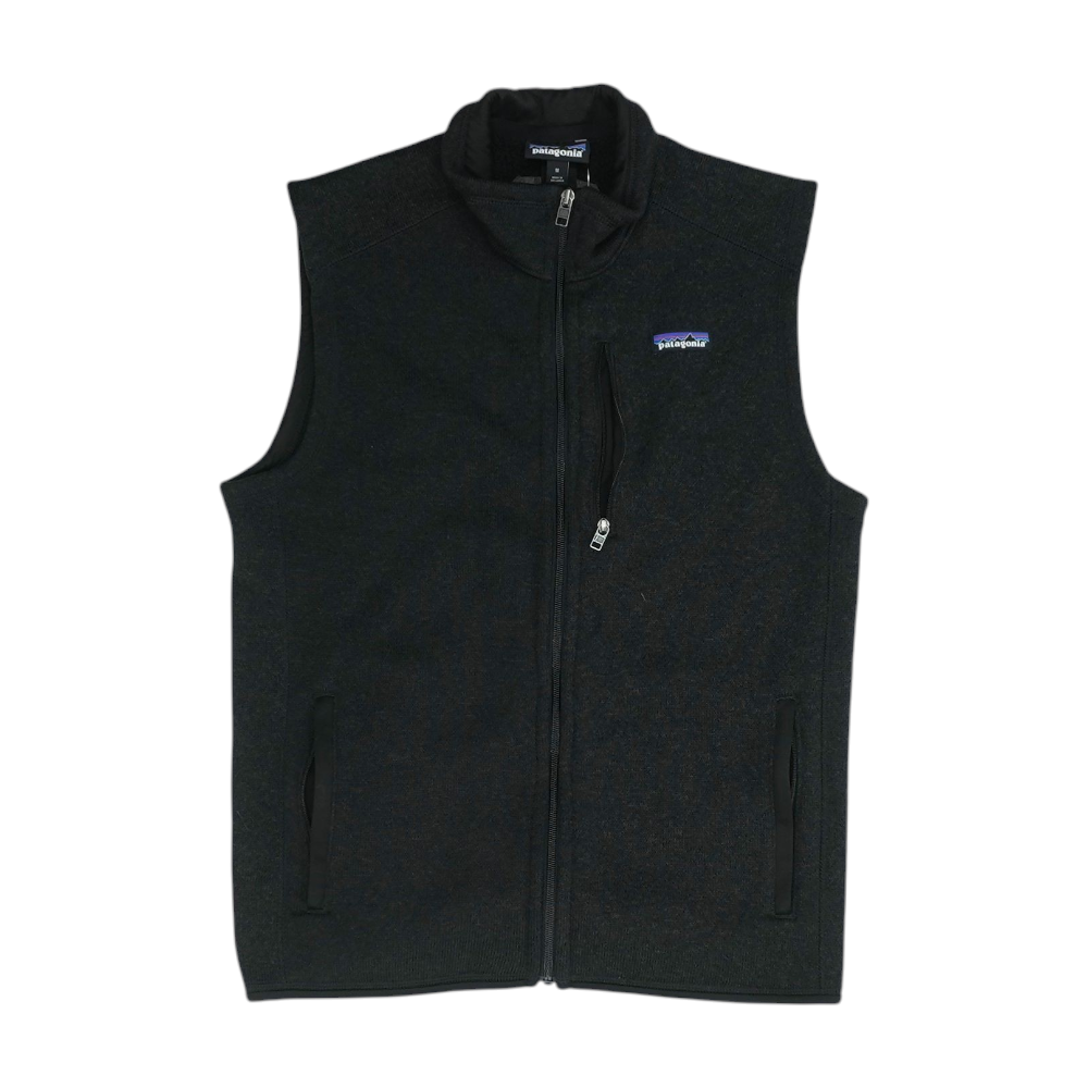 Black Solid Vest