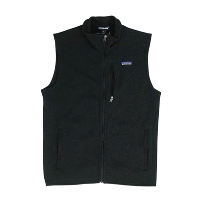 Black Solid Vest