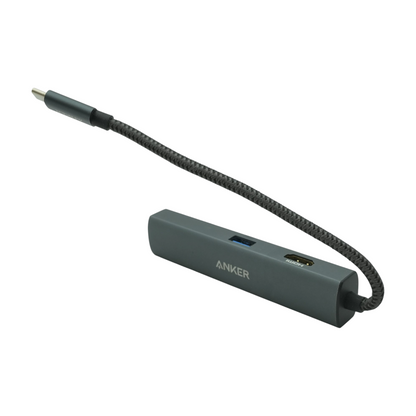 Black PowerExpand+5-in-1 USB-C Ethernet Hub