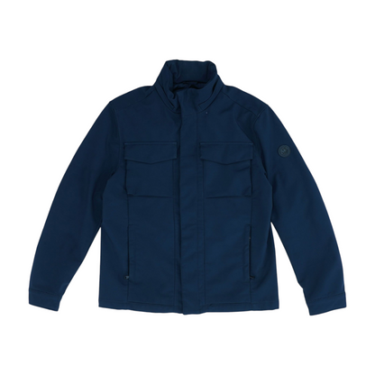 Navy Solid Jacket