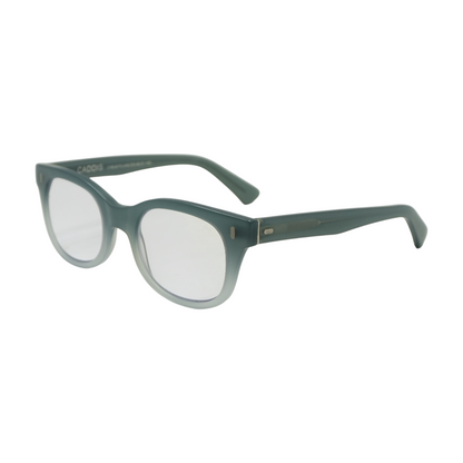 Teal Bixby Square Prescription Eyewear
