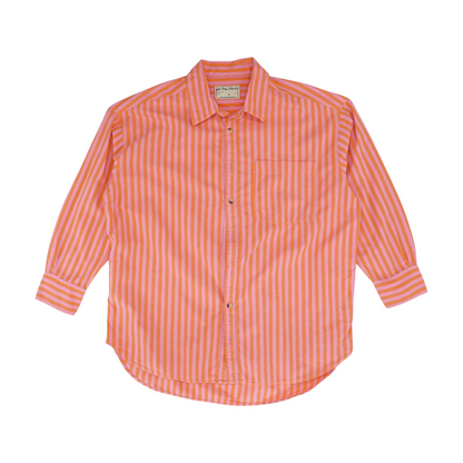Pink Striped Button Down