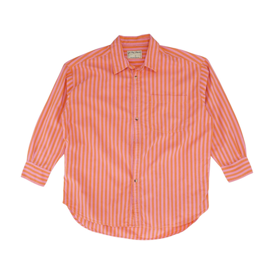 Pink Striped Button Down