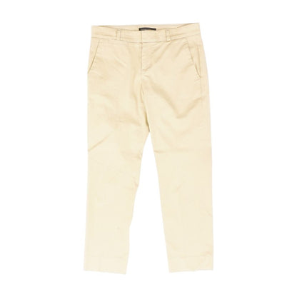 Tan Solid Chino Pants