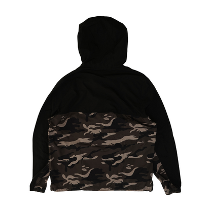 Gray Camo 1/4 Zip Pullover