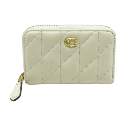Beige Compact Wallet