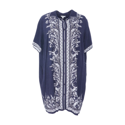Indigo Plus Floral Midi Dress