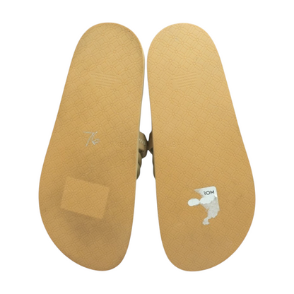 Beige Flat Sandals