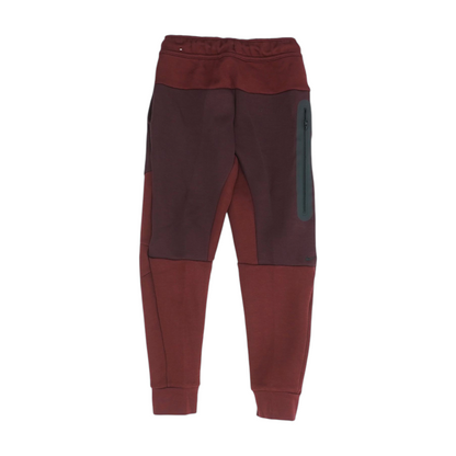 Maroon Color Block Active Pants