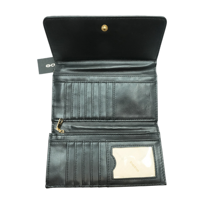 Black Continental Wallet