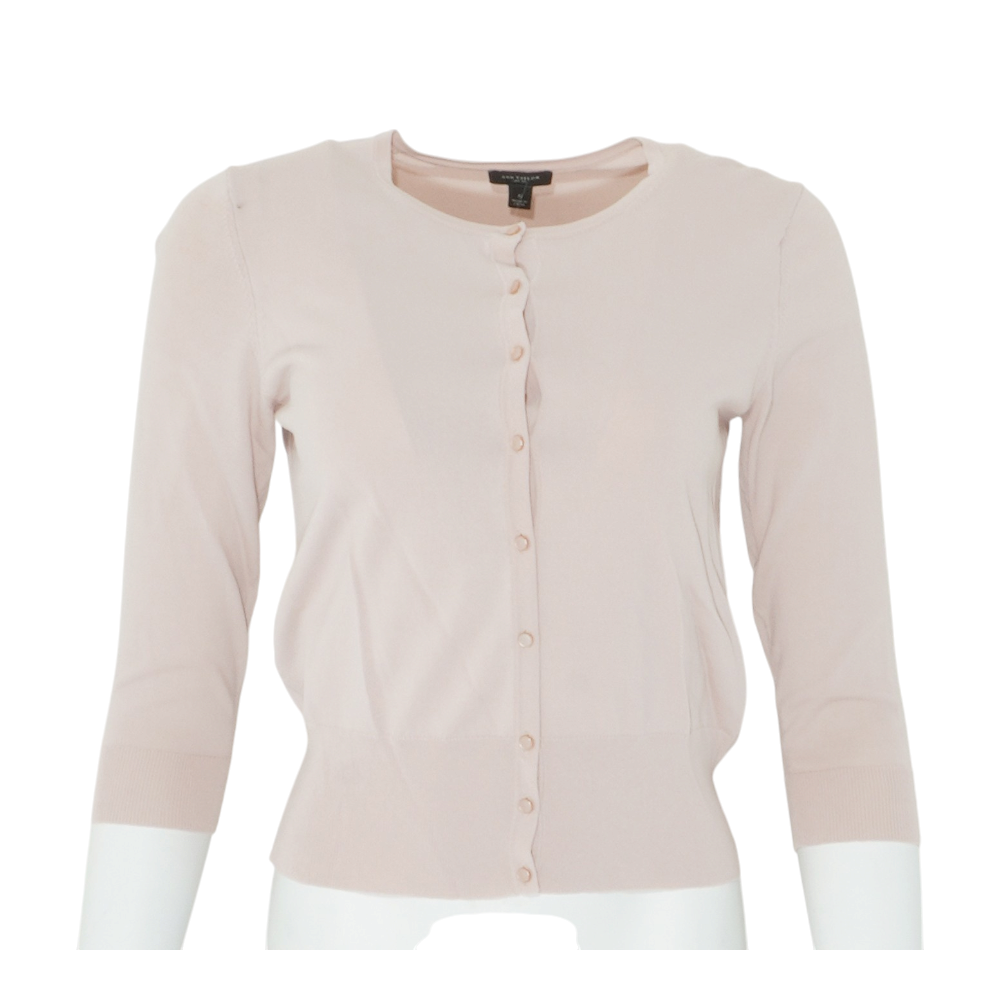 Pink Cardigan Sweater