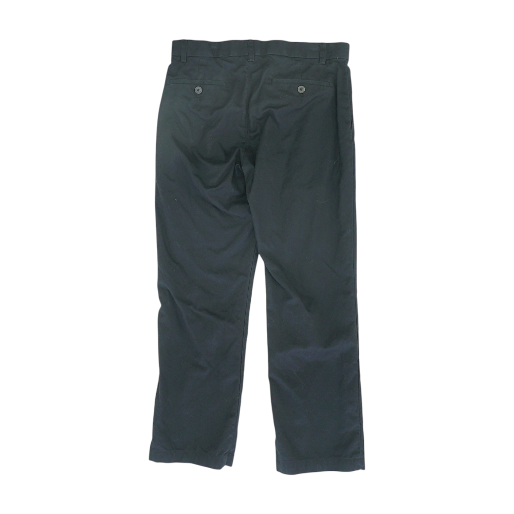 Black Straight Pants