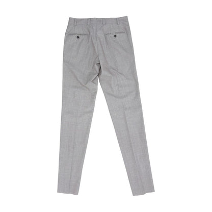 Mauve Solid Dress Pants