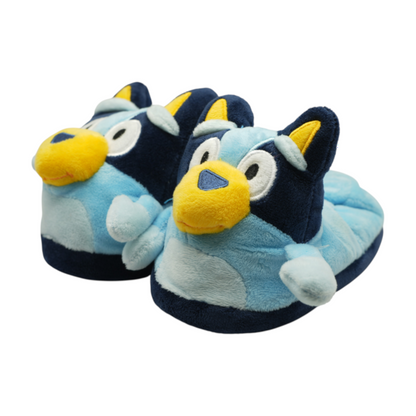Blue House Slippers