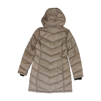 Beige Solid Coat