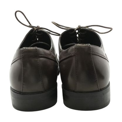 Brown Lace-Up Dress Shoes