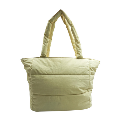Beige Weekender Bag