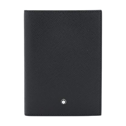 Black Sartorial Passport Holder