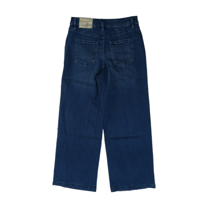 Blue Wide Leg Jeans