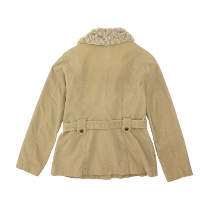 Vintage Tan Solid Jacket