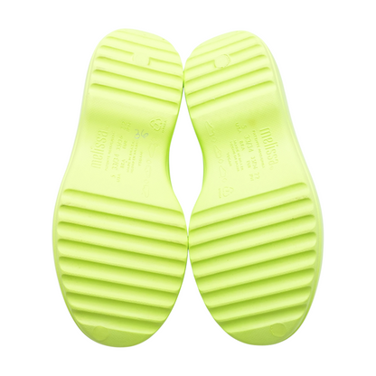 Green Slip-On Flats