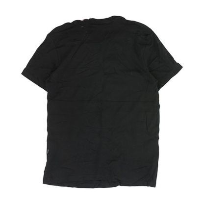 Black Solid T-Shirt