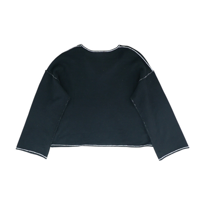Black Pullover Sweater