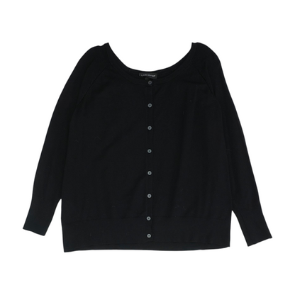 Black Plus Cardigan Sweater