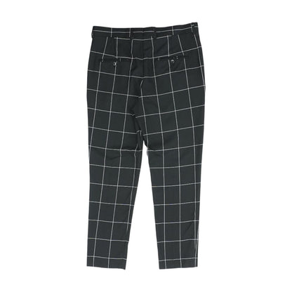 Black Check Dress Pants