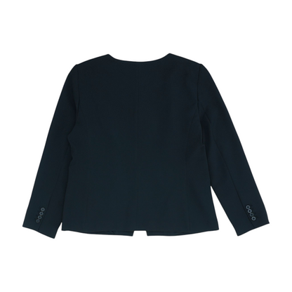 Black Solid Blazer
