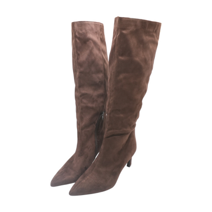 Brown Knee-High Boots