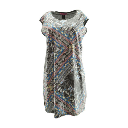 Multi Graphic Mini Dress