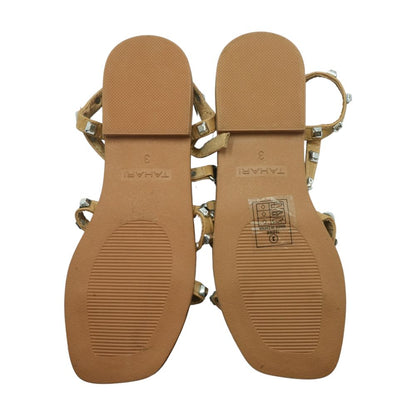 Studded Tan Sandals