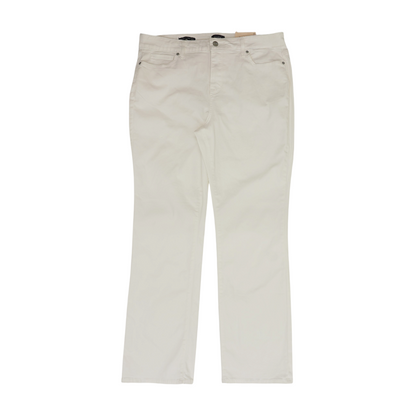 White Straight Jeans