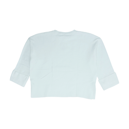 White Pullover Sweater
